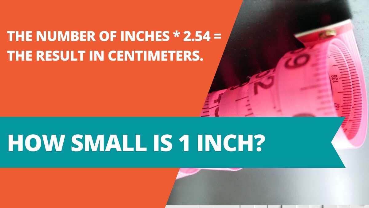 How small is 1 inch?